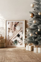Wallity Nwyearsngmdl15 Pintura Decorativa Enmarcada Multicolor